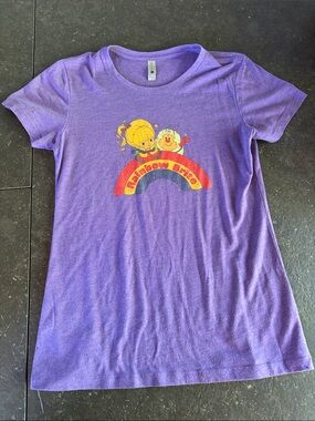 Tee Public Rainbow Brite Purple Graphic Tee